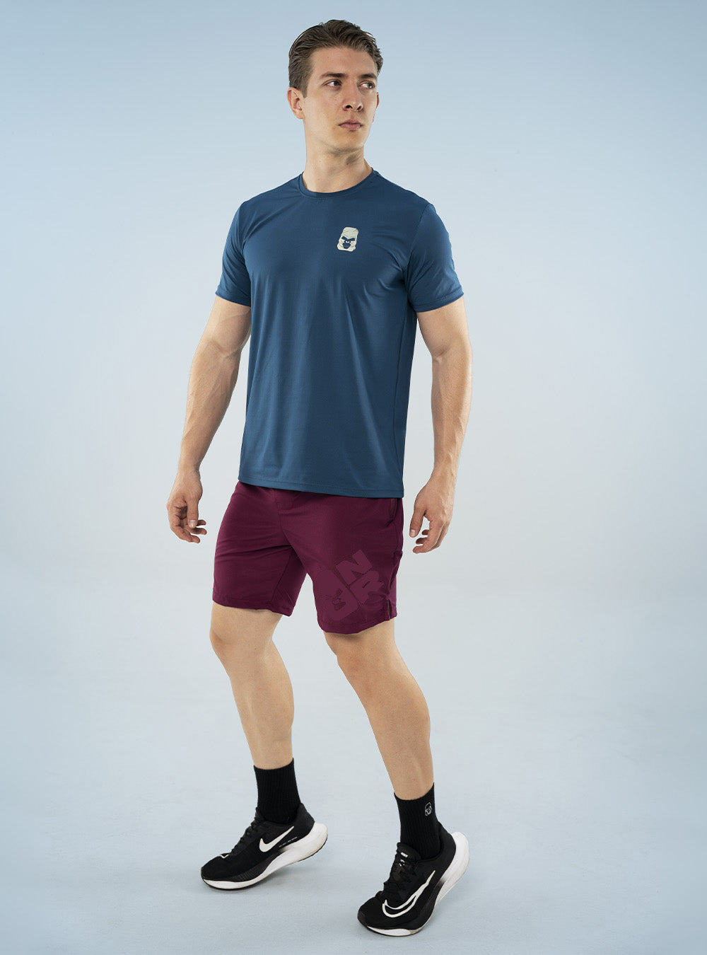 PANTALONETA CROSS TRAINING VINO NR 3.0