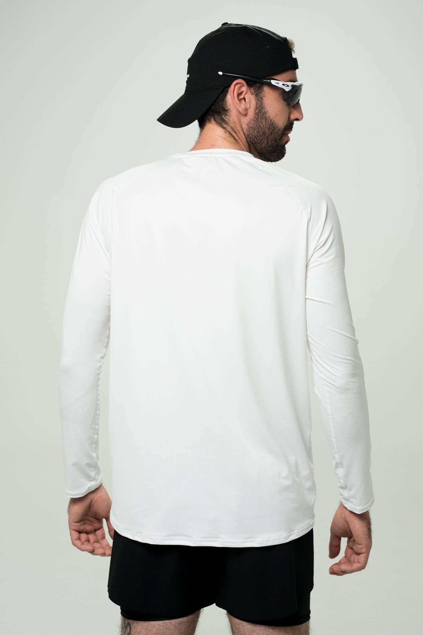 Camibuso Compression Fit Blanco