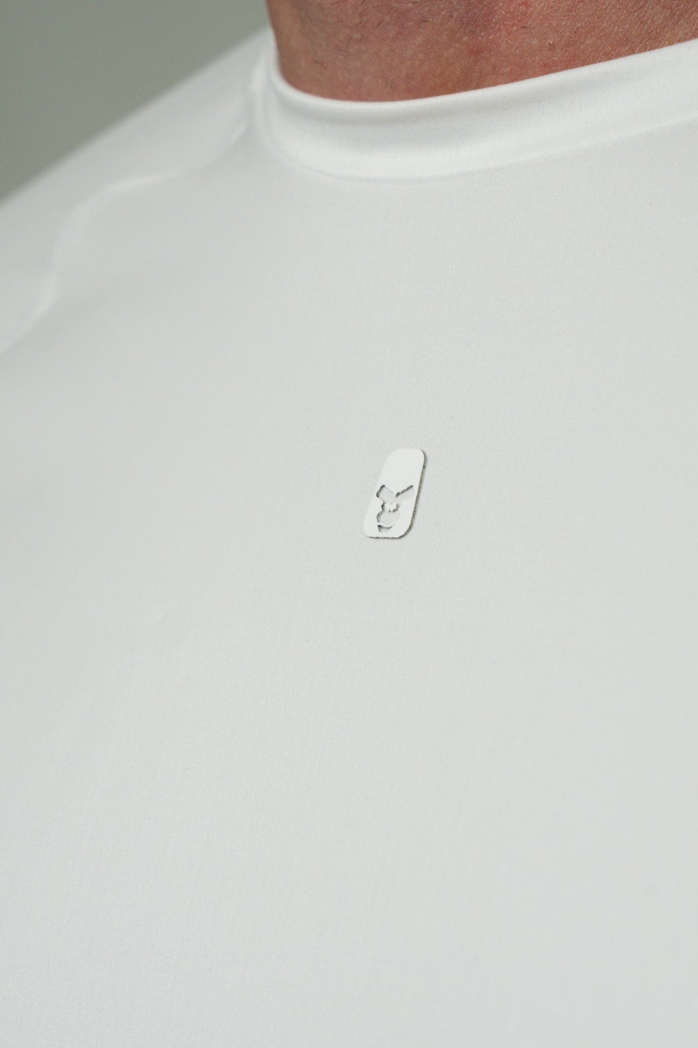 Camibuso Compression Fit Blanco