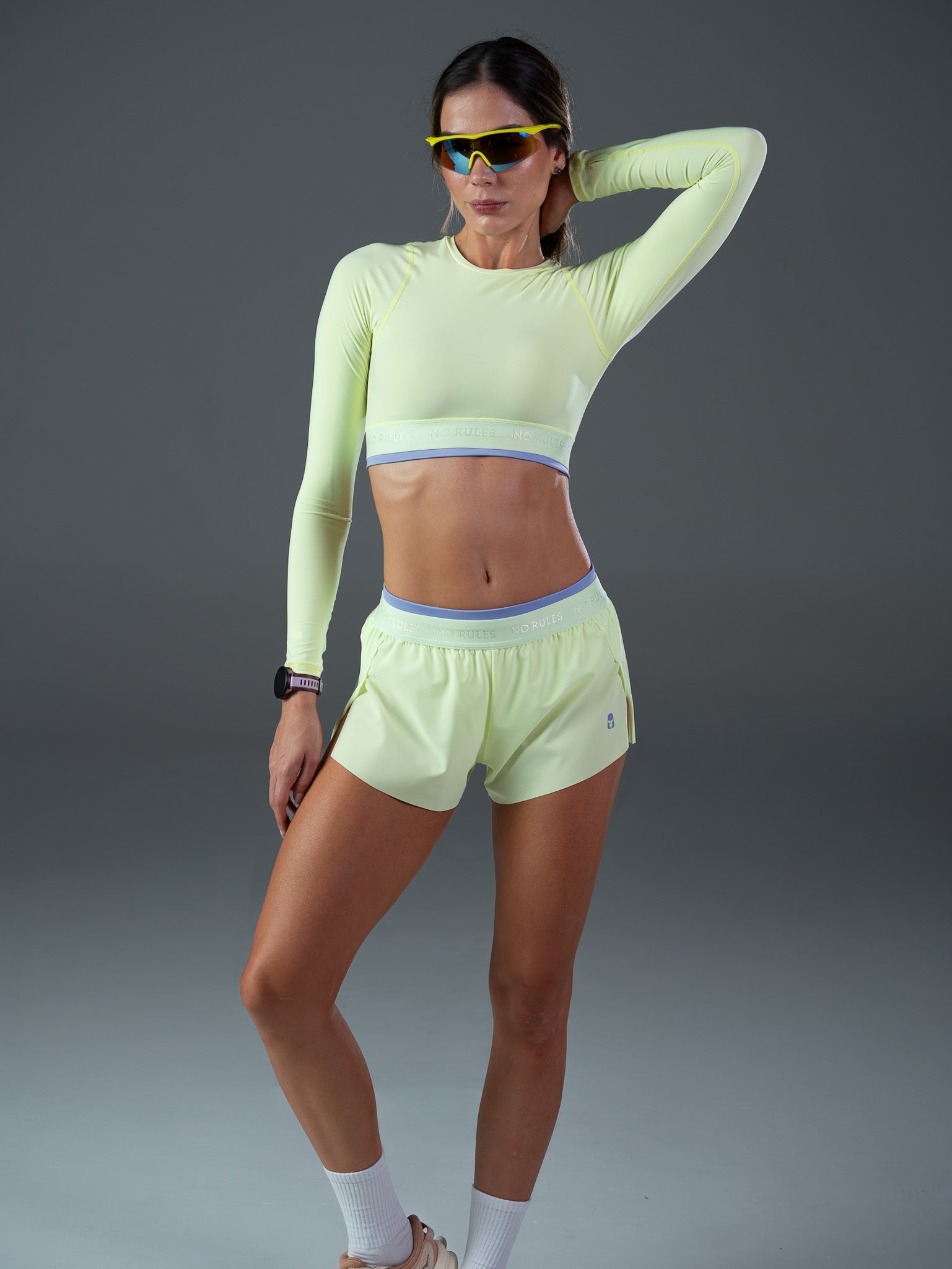 Camibuso Flow Neon Green