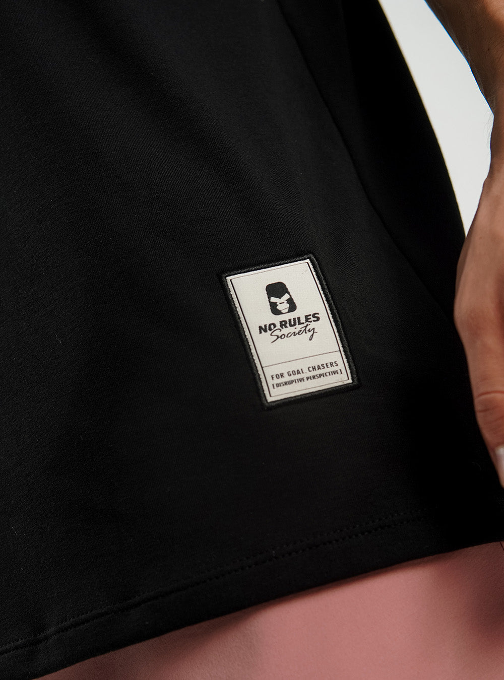 CAMISETA ALGODÓN TACTO FRÍO DISRUPTIVE NEGRO