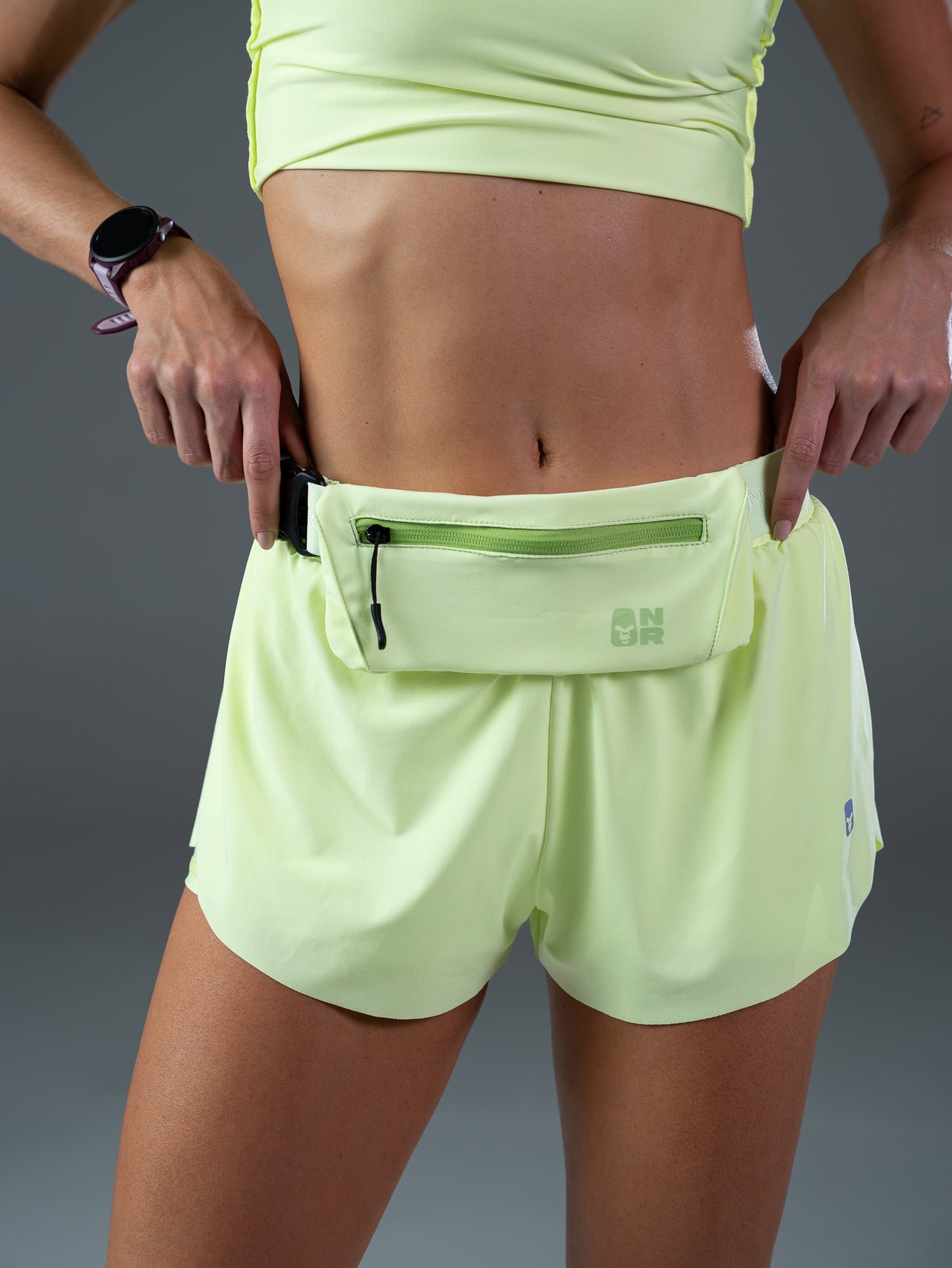 Canguro Running Neon Green