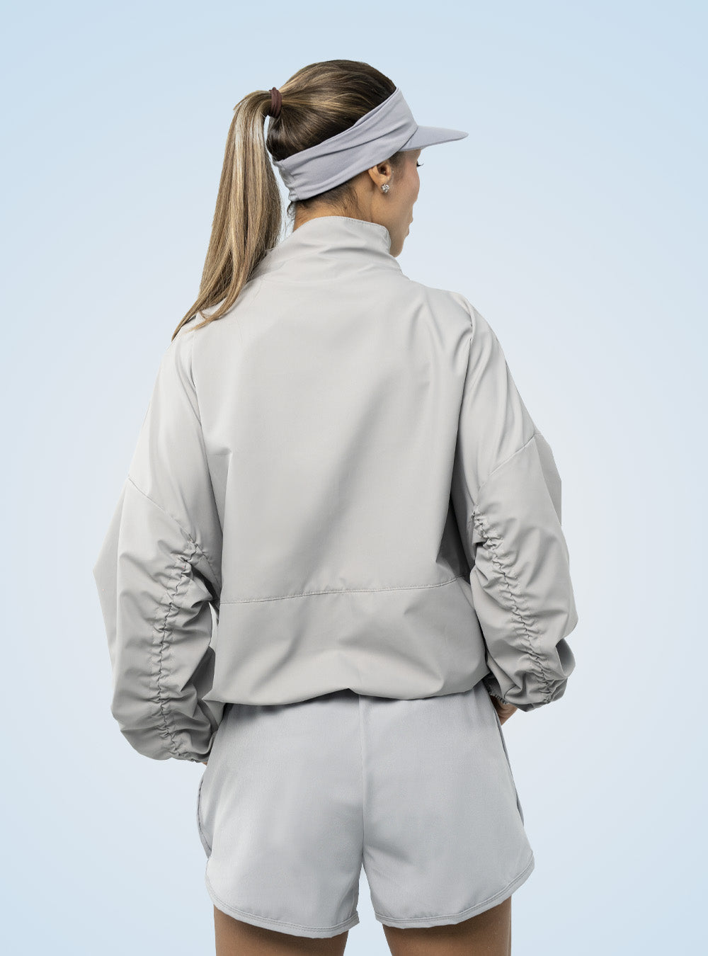 GREY WINDPROOF JACKET