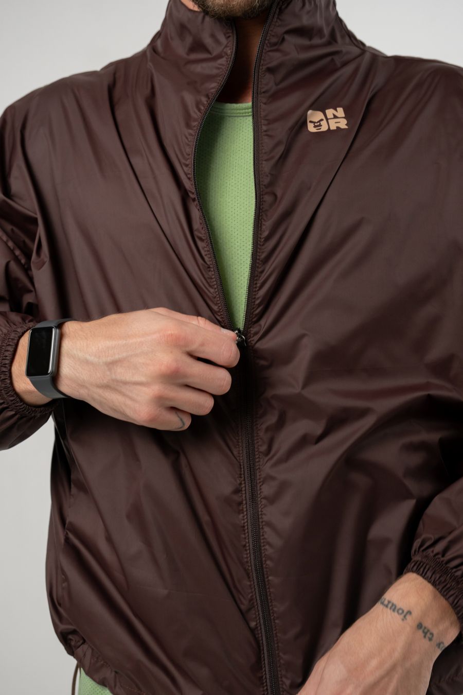Chaqueta Active Flow Chocolate para Hombre