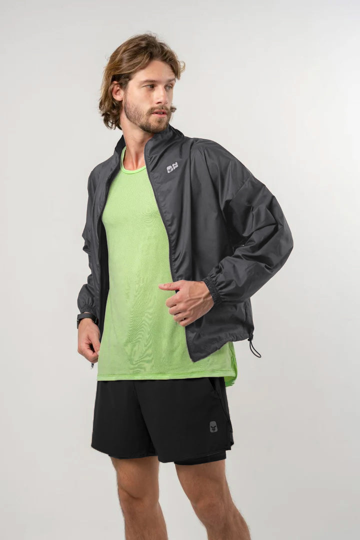 Chaqueta Active Flow Negra de Hombre