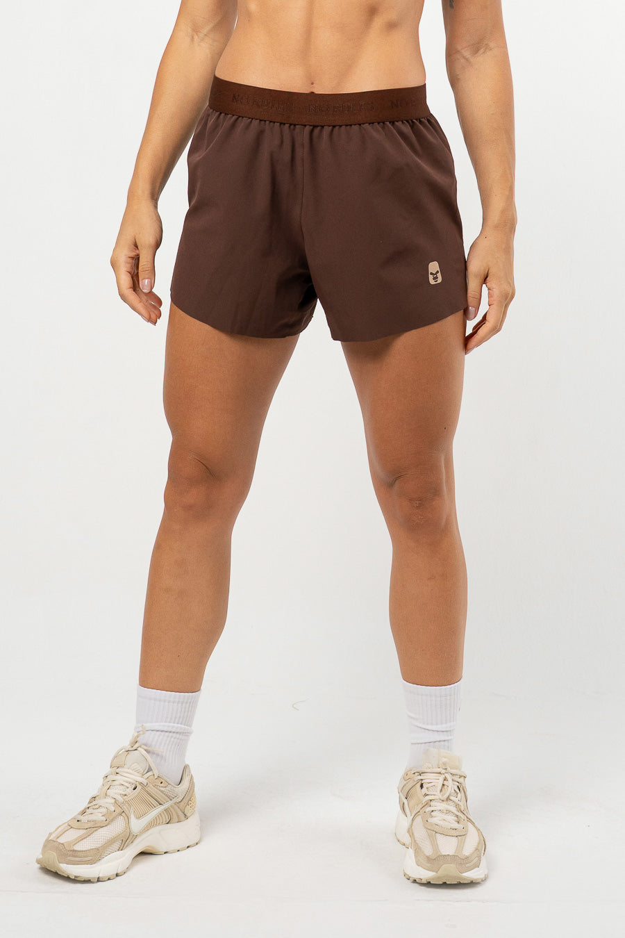 Short Clásico de Running Chocolate