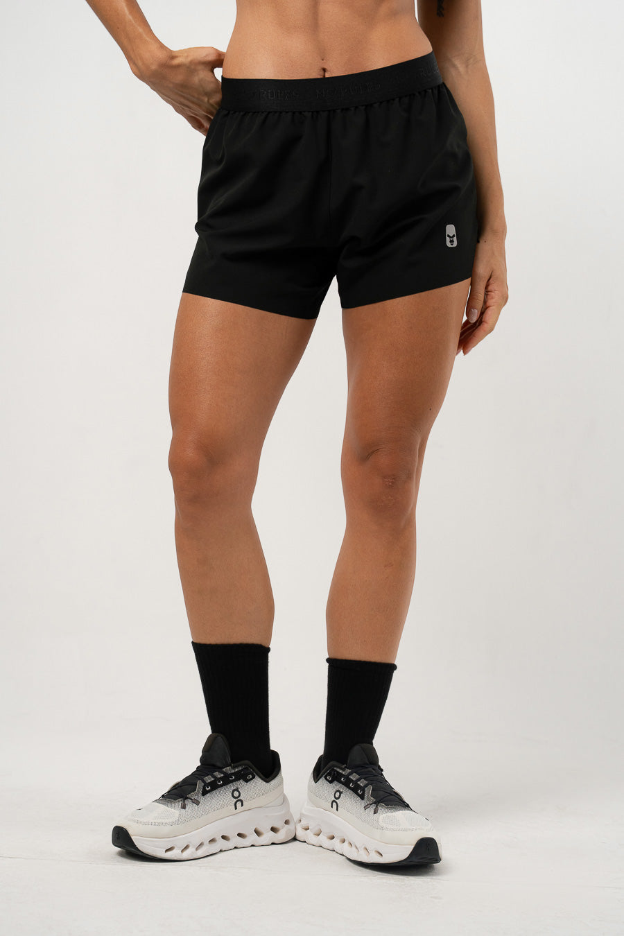 Short Clásico de Running Negro