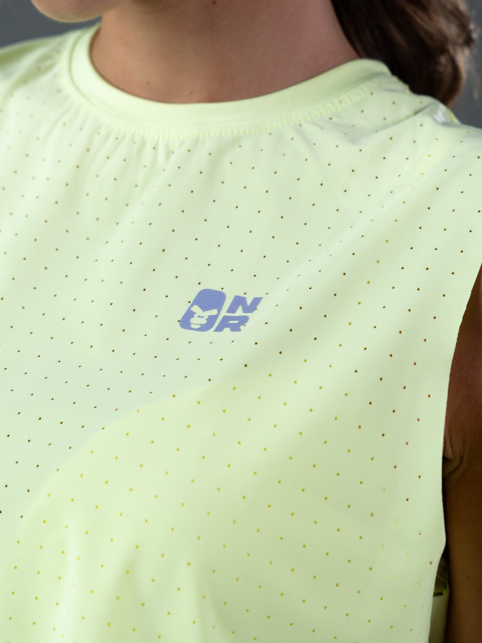 Crop Top Velocity Air Neon Green