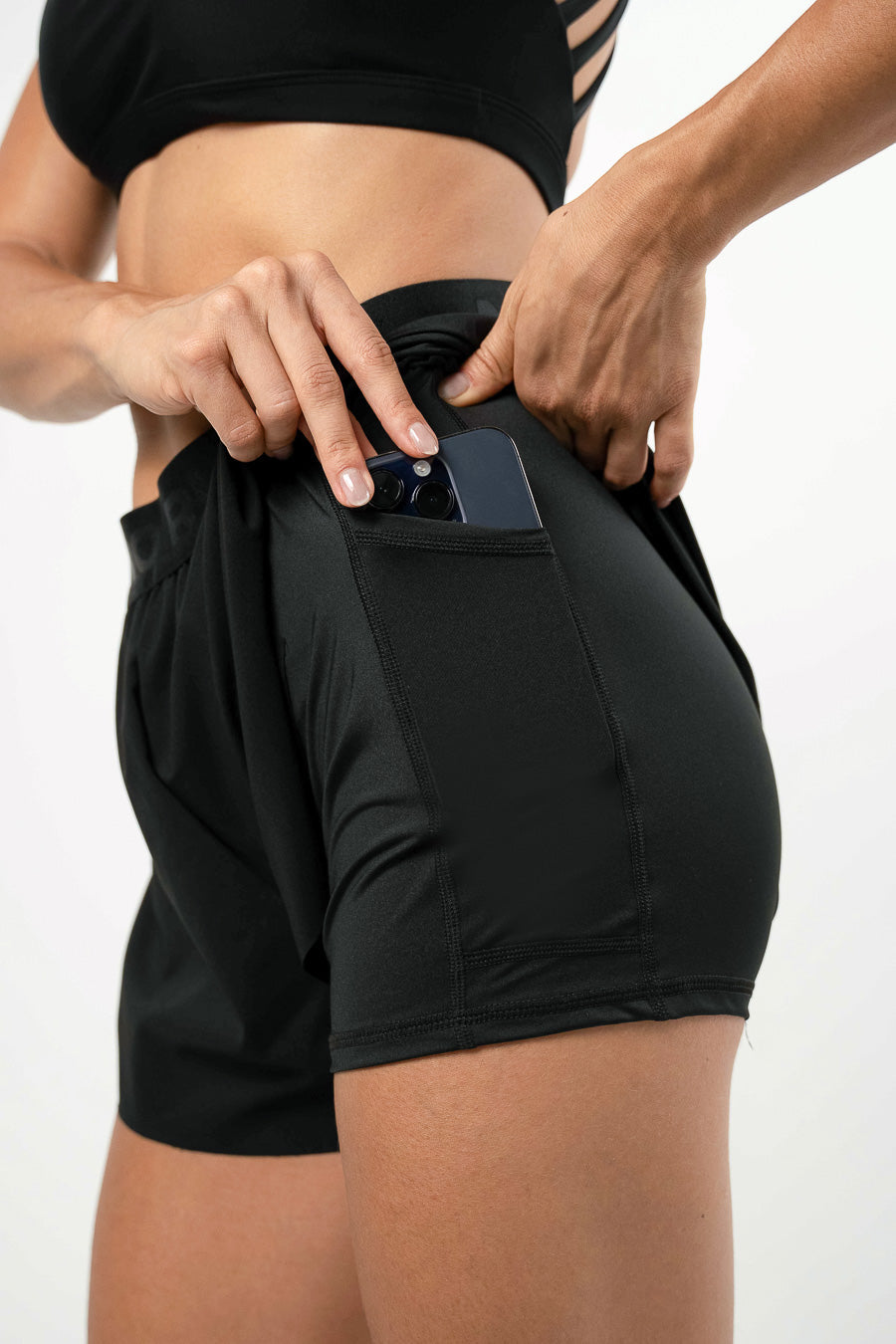 SHORT RENDIMIENTO NEGRO