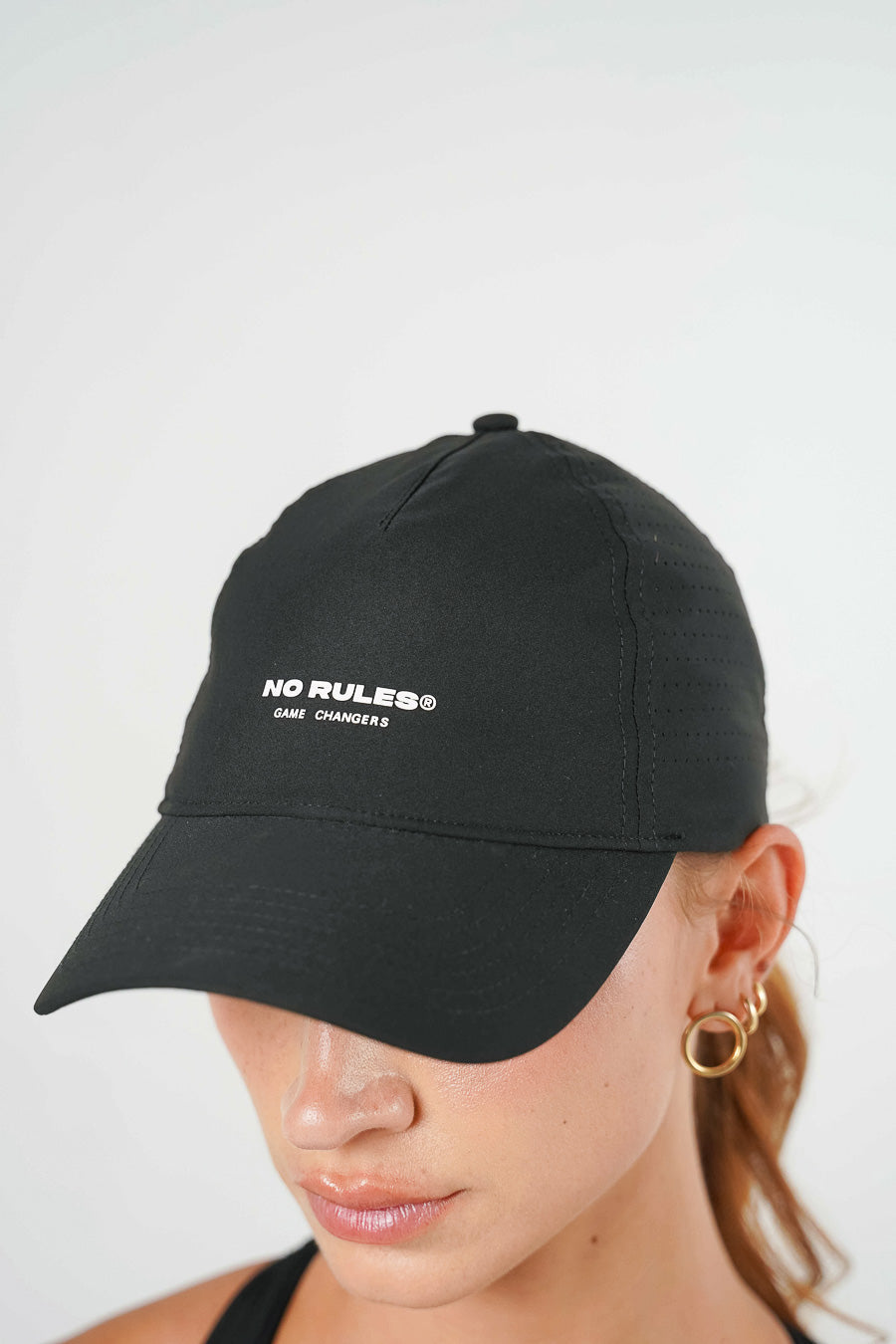 GORRA DRY FIT SIN REGLAS NEGRO