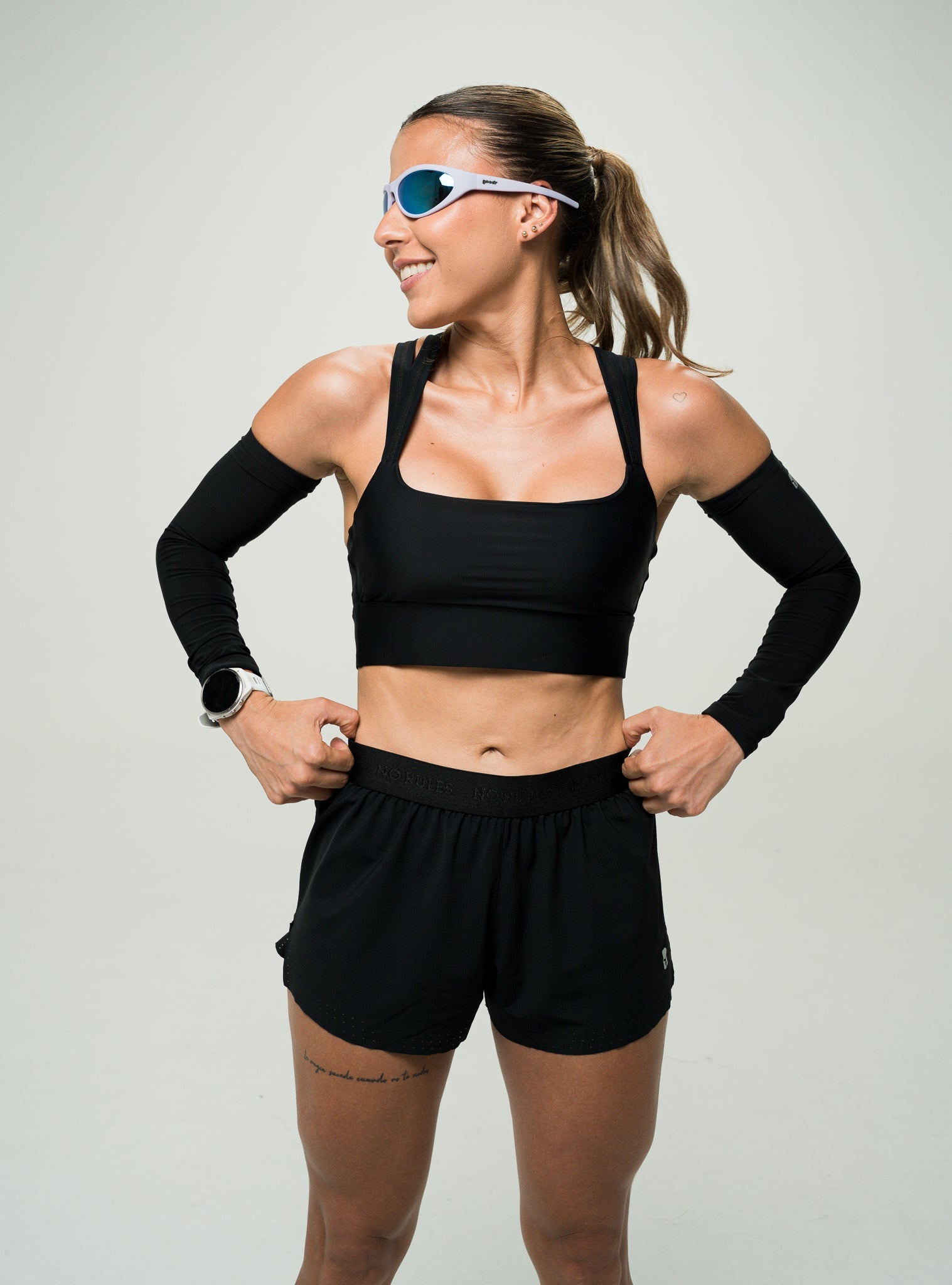Mangas Running Dama Negras