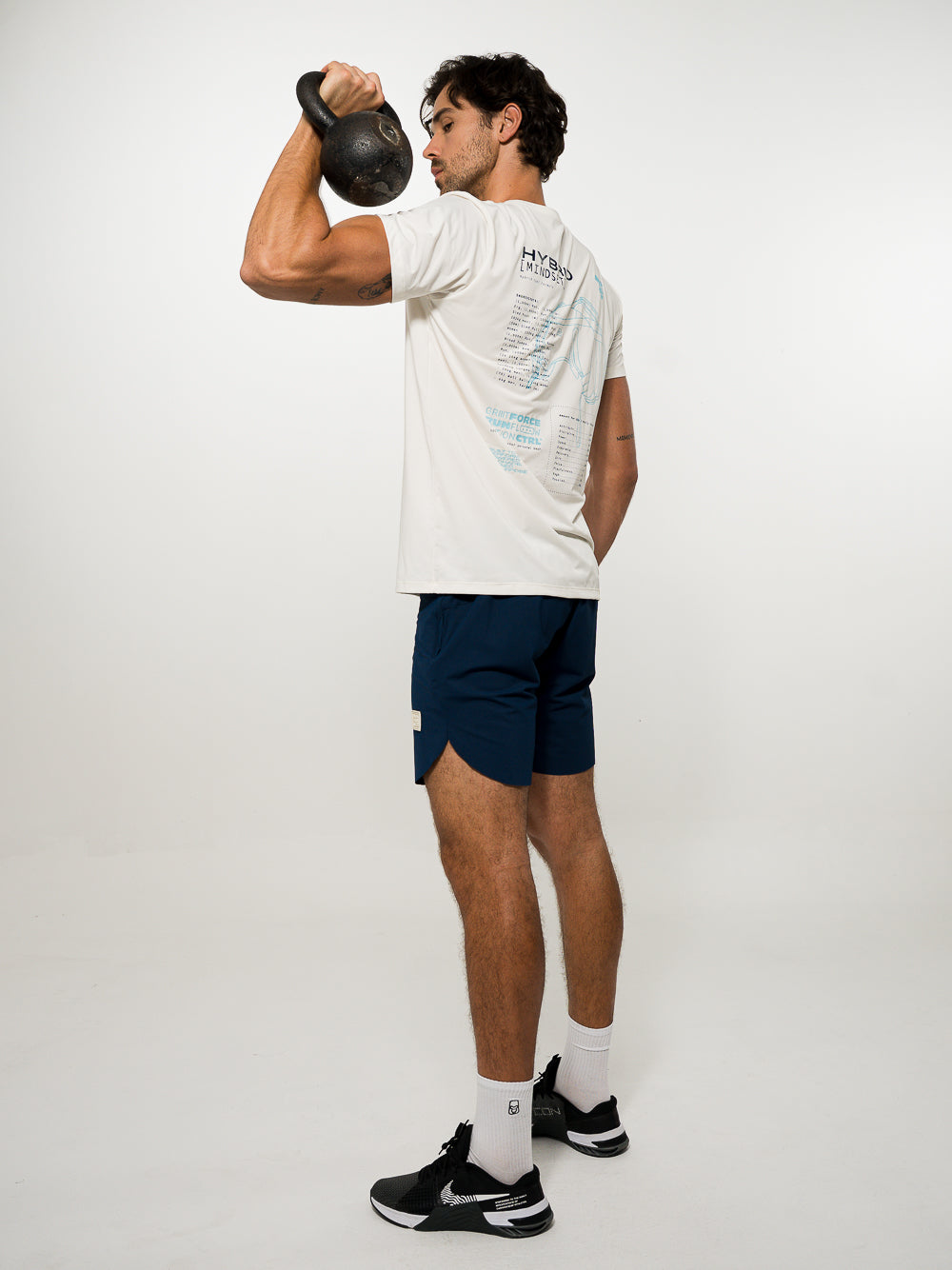 Pantaloneta de entrenamiento cruzado 4.0 azul oscuro