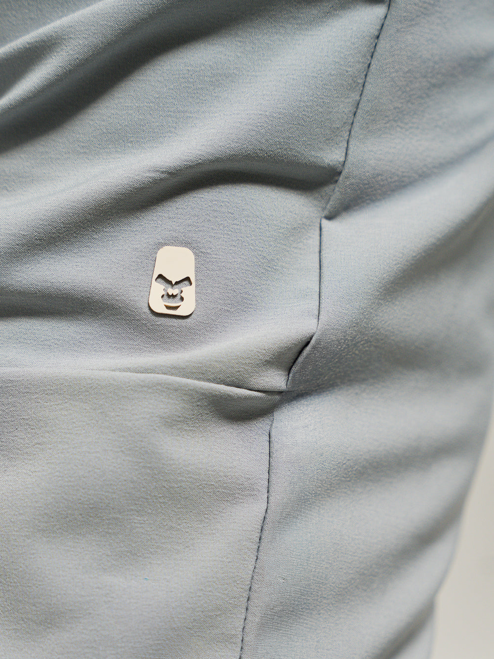 Jogger Casual Logo 3D Hombre Gris
