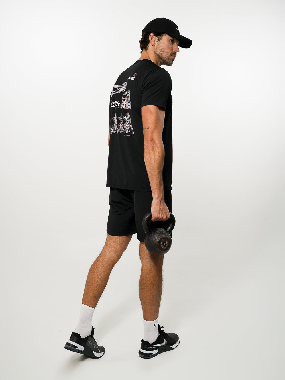 Camiseta Hybrid Mindset de tela fría