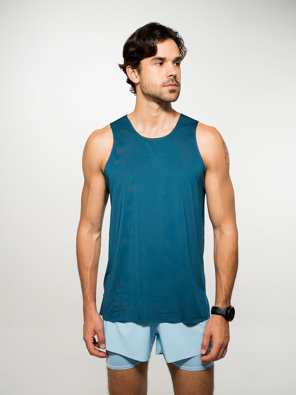 Esqueleto Seamless Force para hombre, Aqua