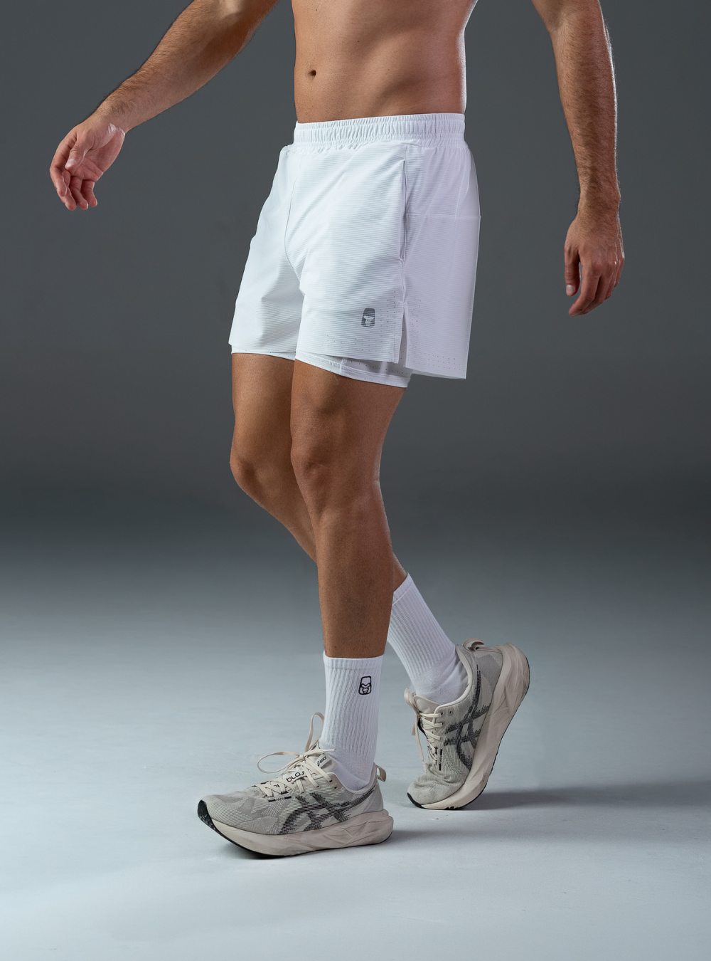 Pantaloneta Marathon Blanca