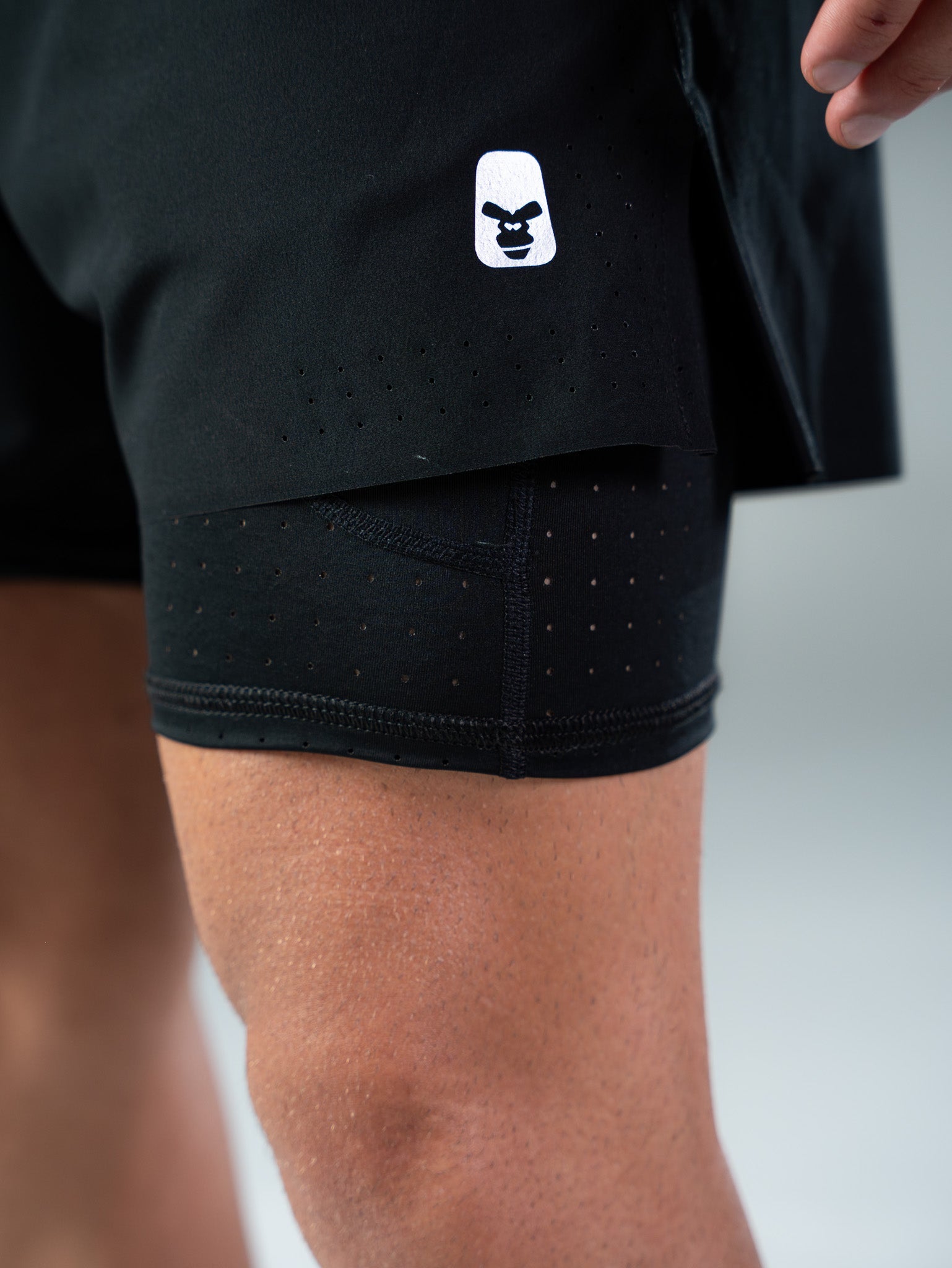 Pantaloneta Marathon Negra
