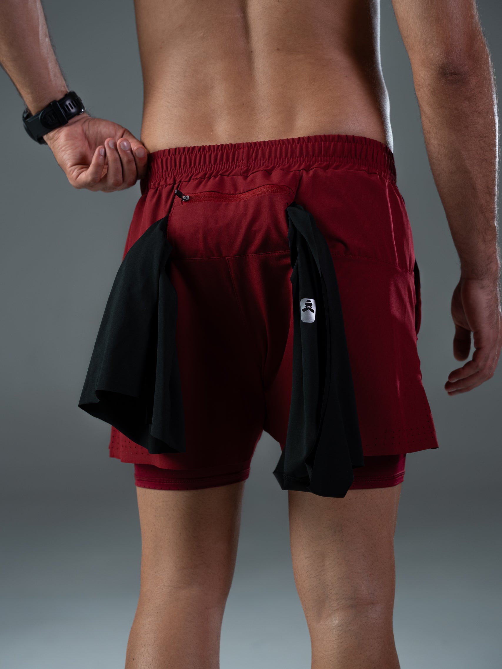 Pantaloneta Marathon Vino Tinto