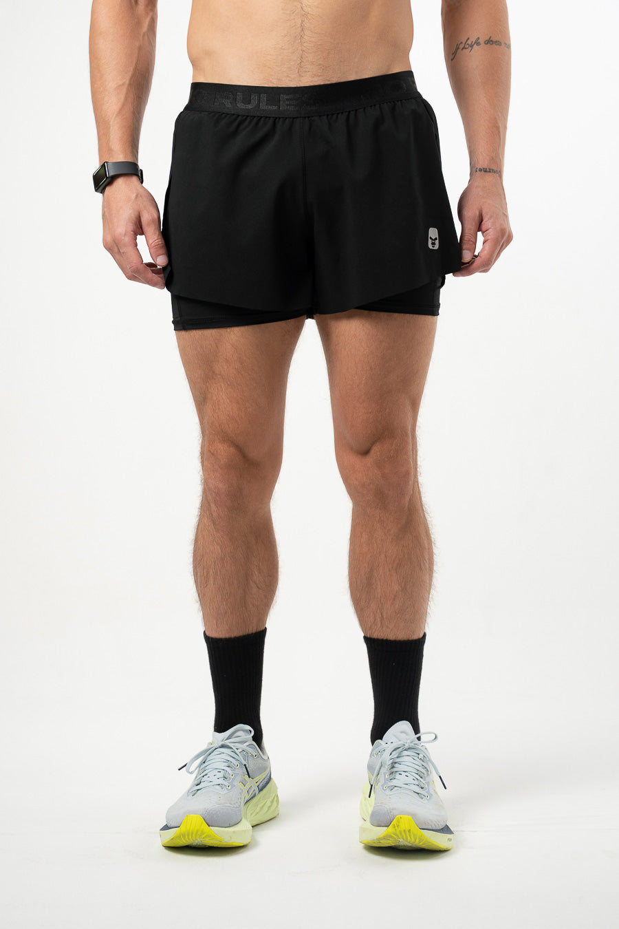 Pantalones cortos Core Motion negros unisex