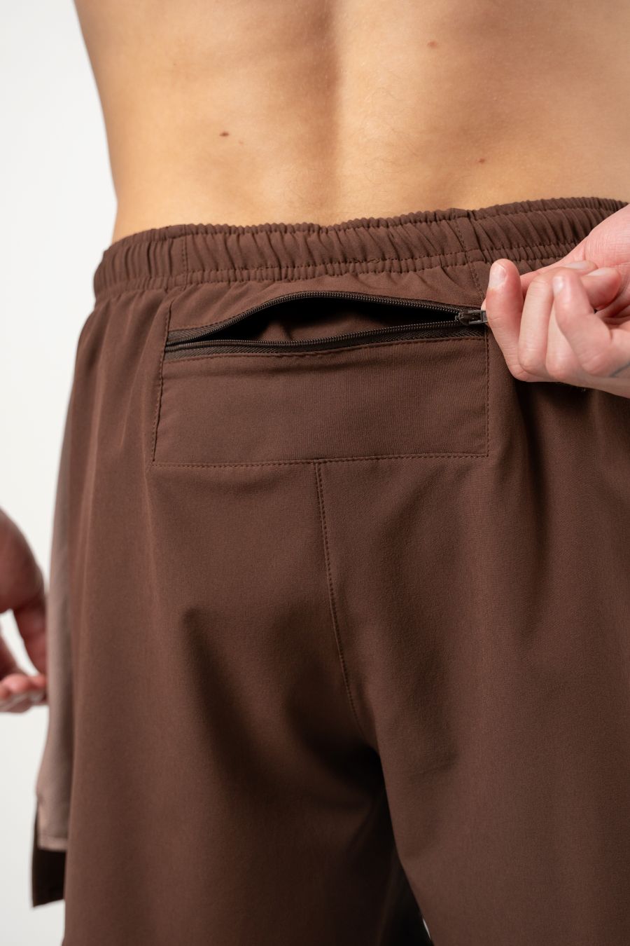 Pantaloneta de running Chocolate