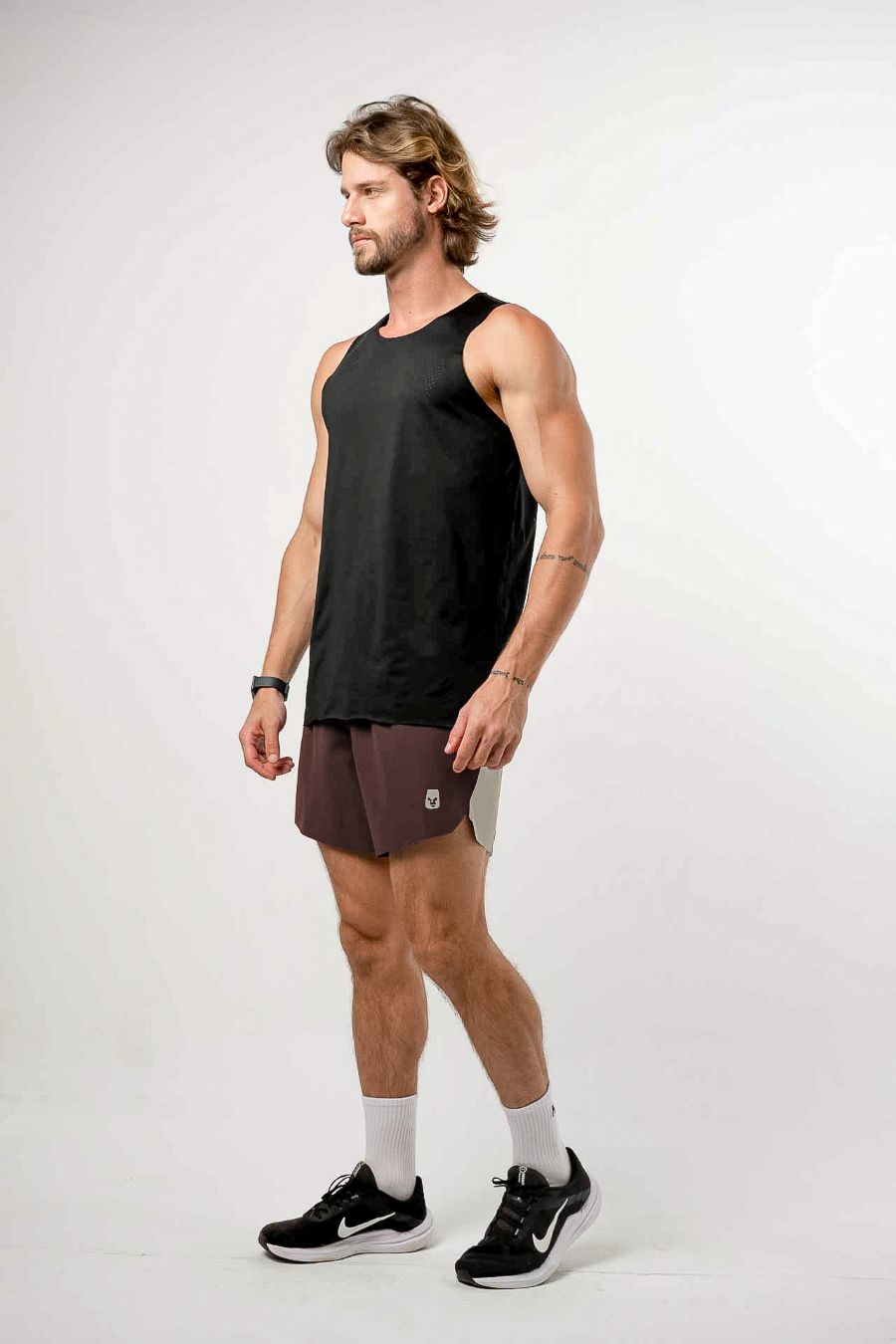 Pantalones cortos de running Pro Retro Chocolate