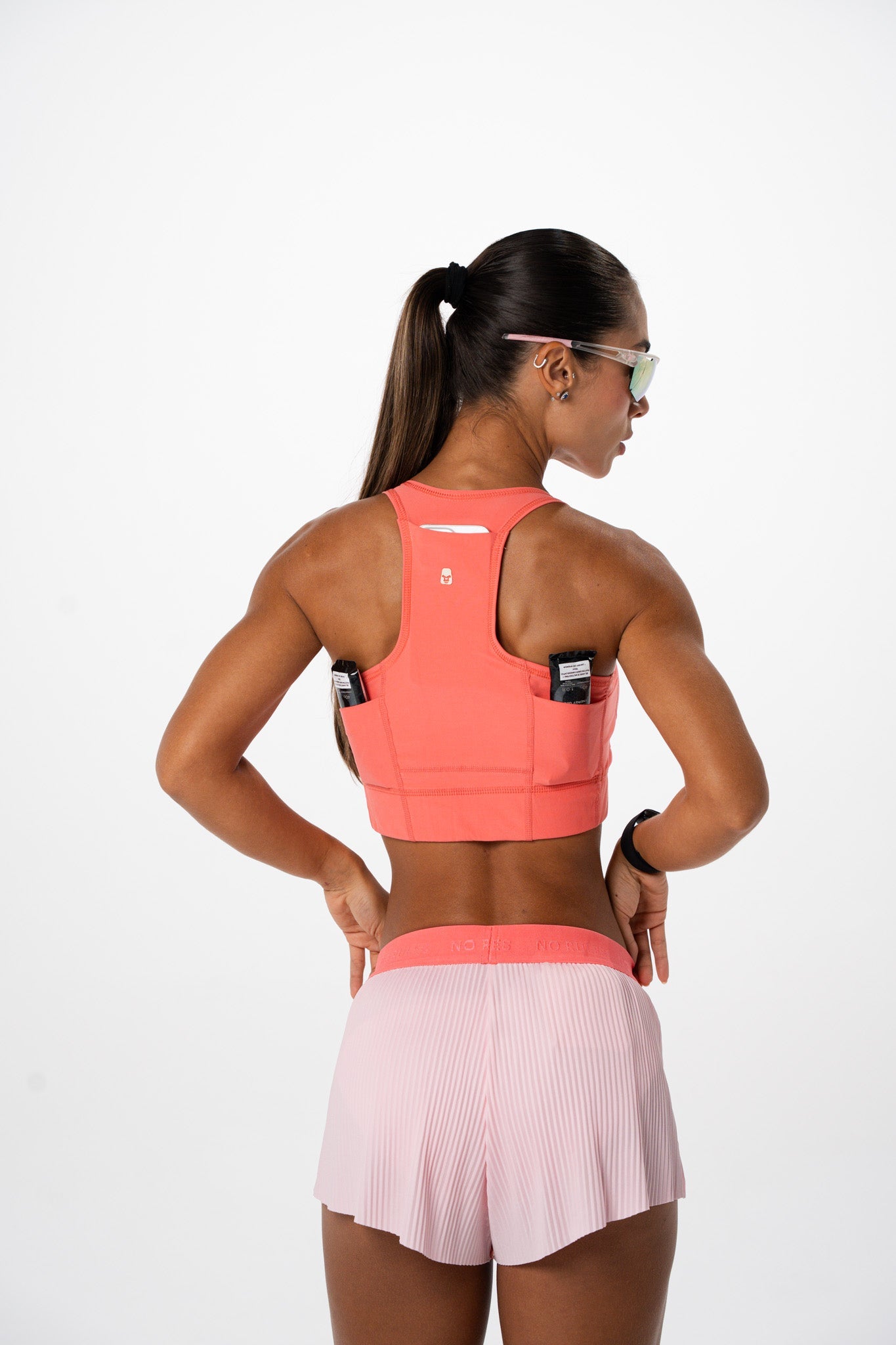Conjunto Pro Fit Coral