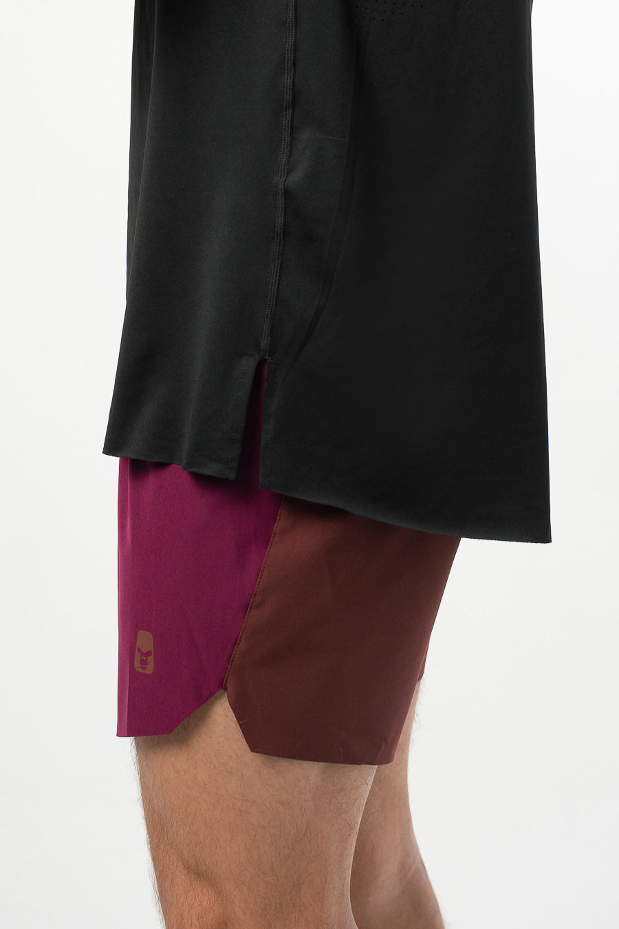 Mallas Seamless Force para hombre - Negras