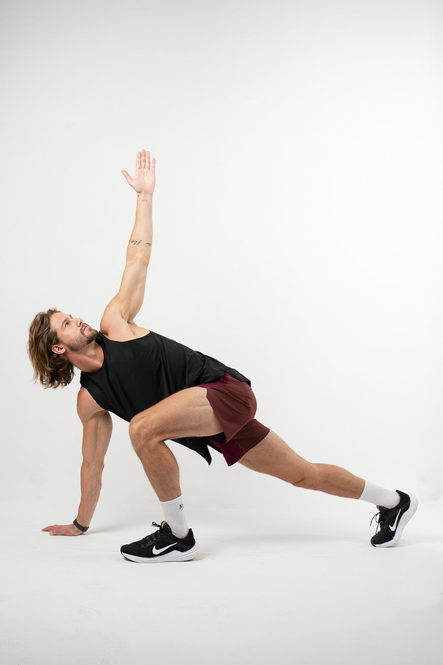 Mallas Seamless Force para hombre - Negras