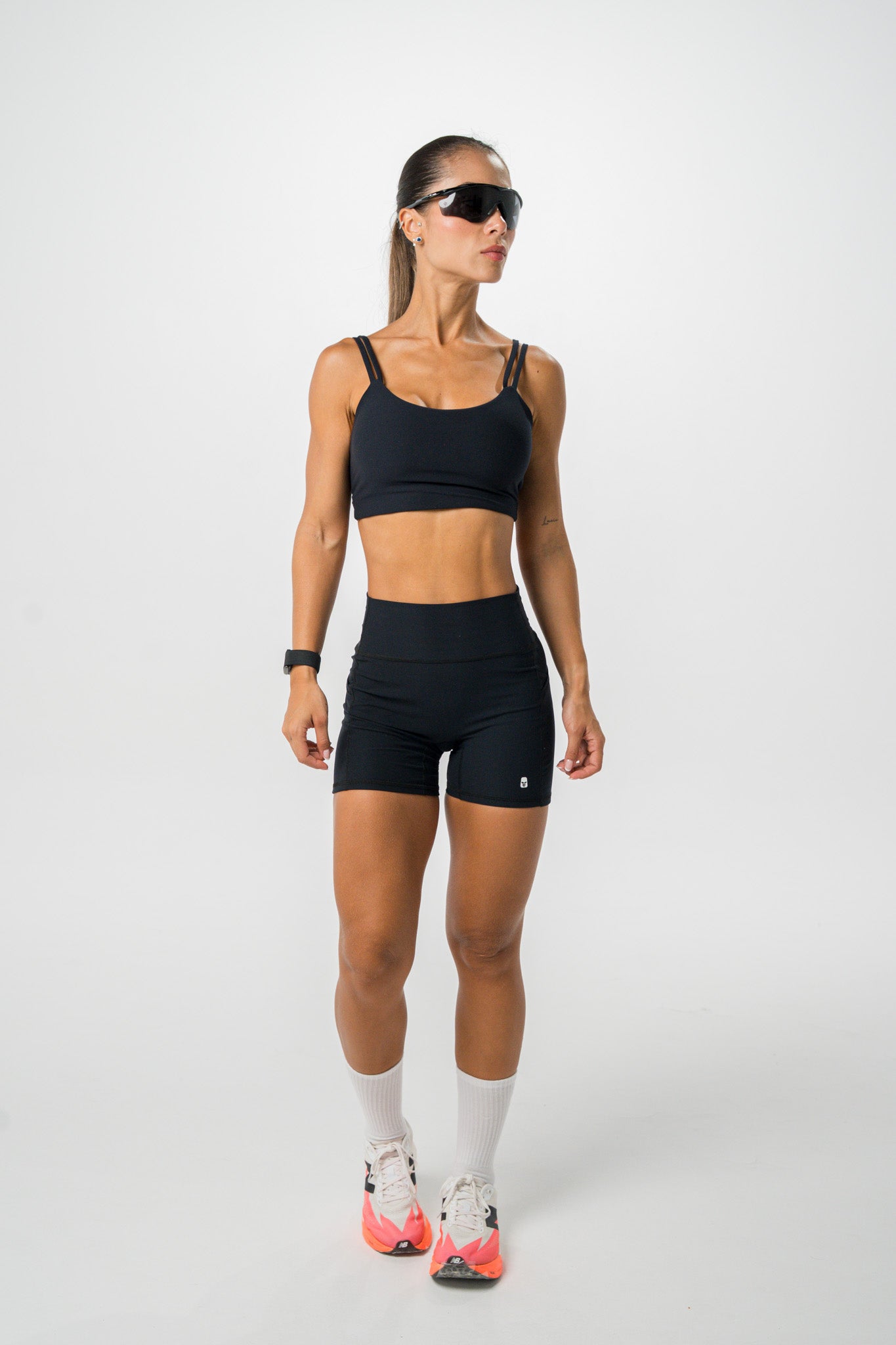 Short Negro de Pretina Alta