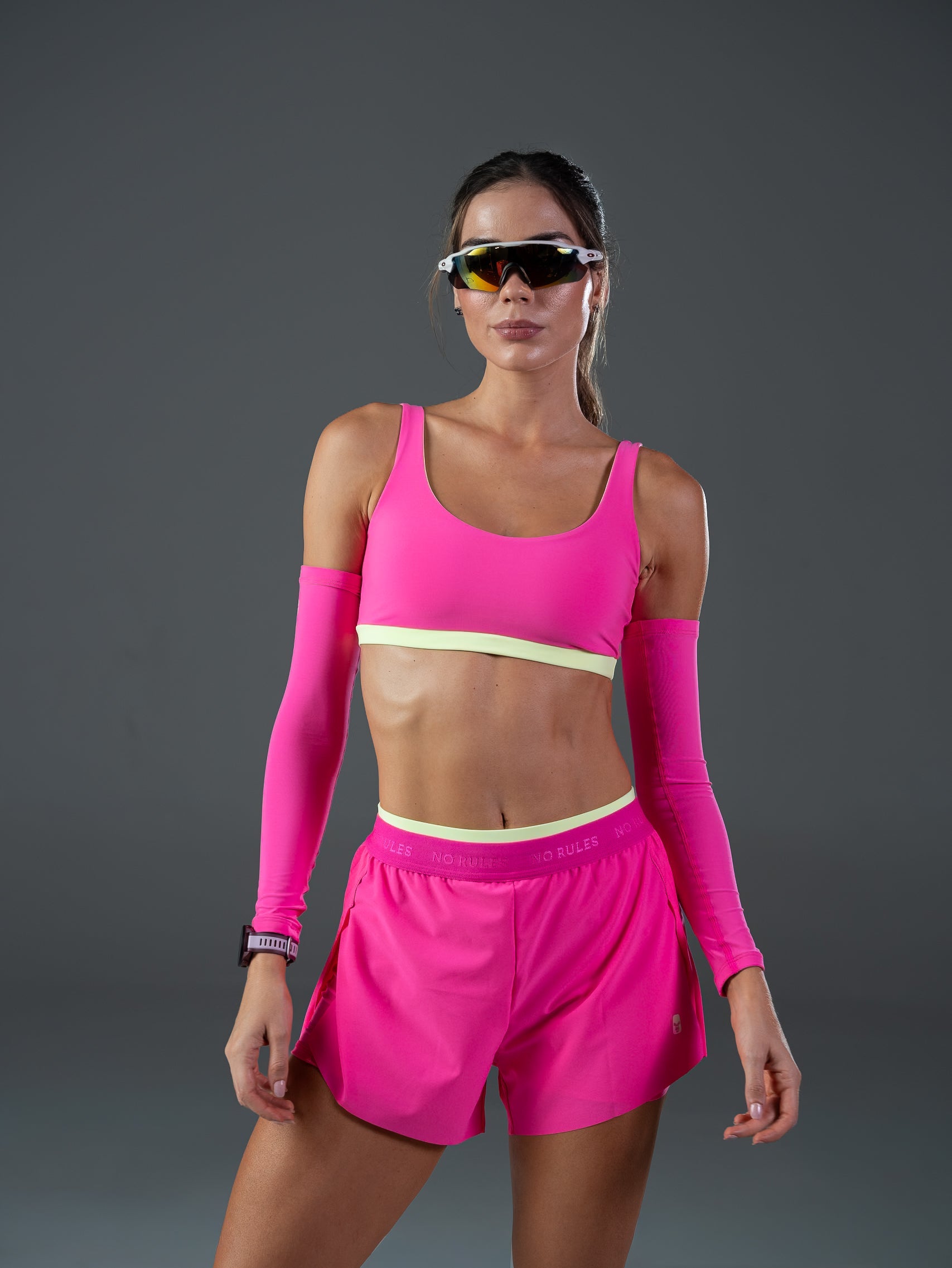 Short Running Performance Neon Pink
