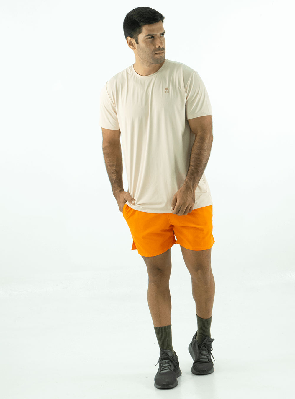SHORTS AJUSTADOS NARANJA