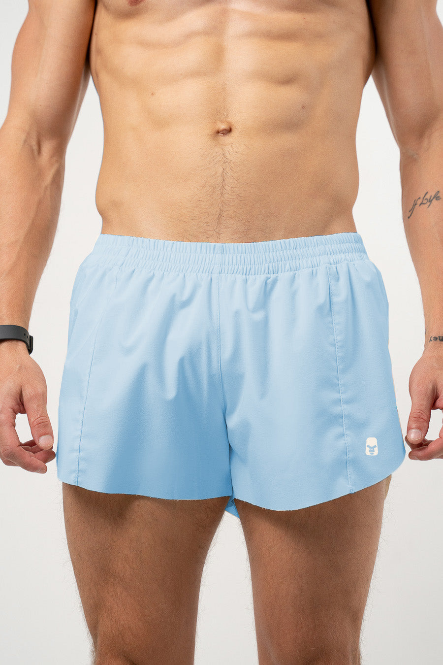 Flash Corto Azul Claro Hombre