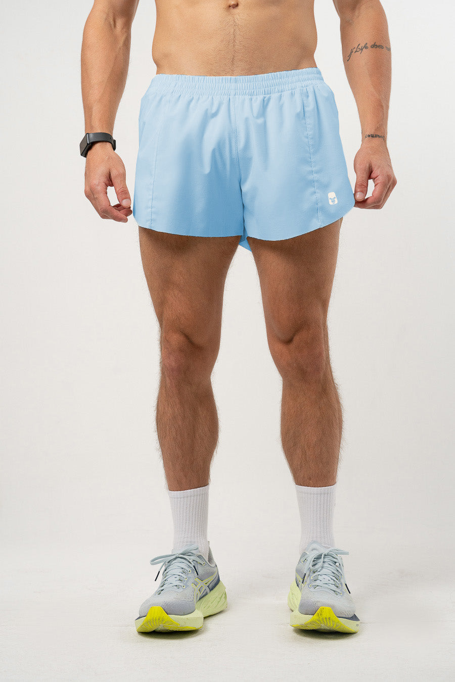 Flash Corto Azul Claro Hombre