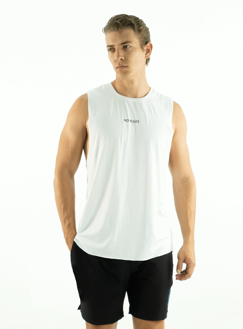 SHORTS CROSS TRAINING NEGROS 3.0 LOGO 3D