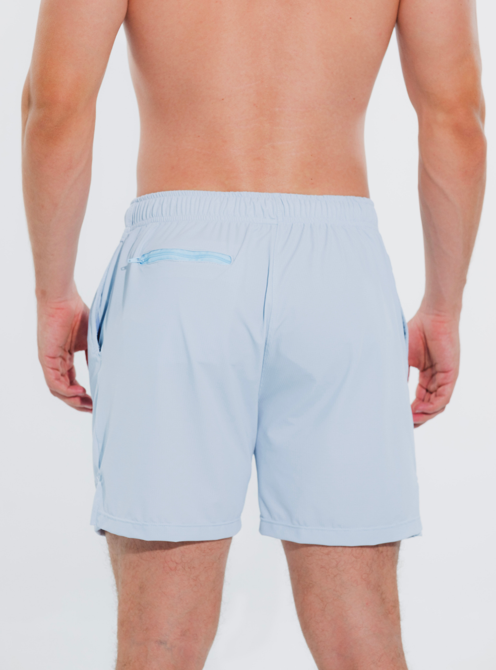 Pantaloneta Ajustada Hive Azul Bebé