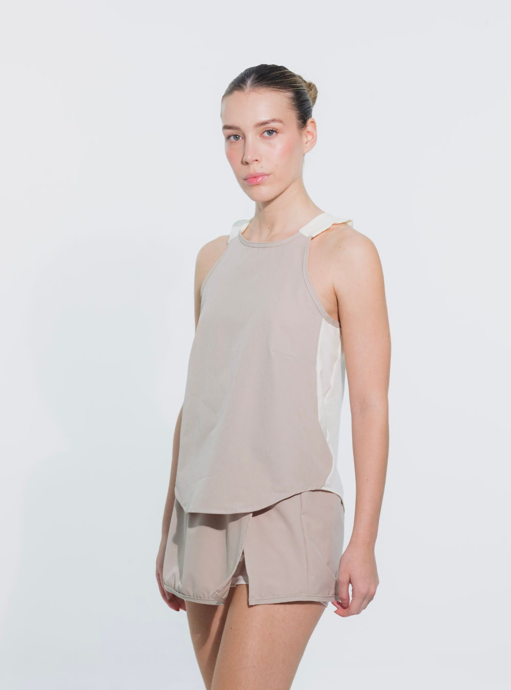 Falda Rally Beige